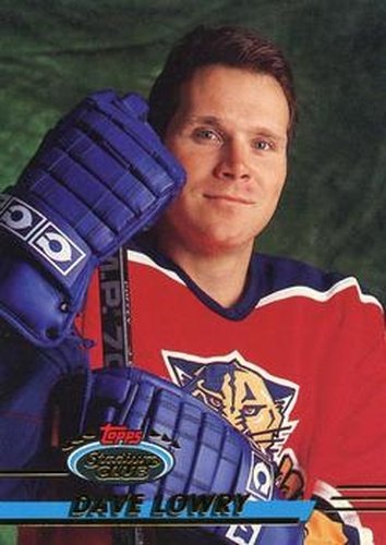 #121 Dave Lowry - Florida Panthers - 1993-94 Stadium Club Hockey