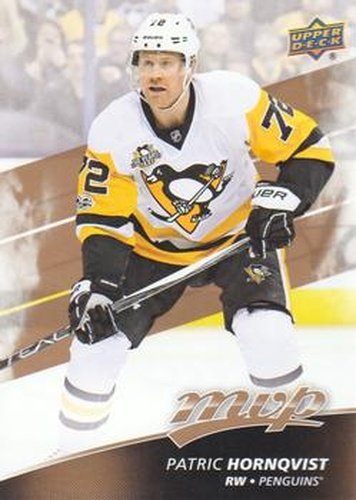 #121 Patric Hornqvist - Pittsburgh Penguins - 2017-18 Upper Deck MVP Hockey