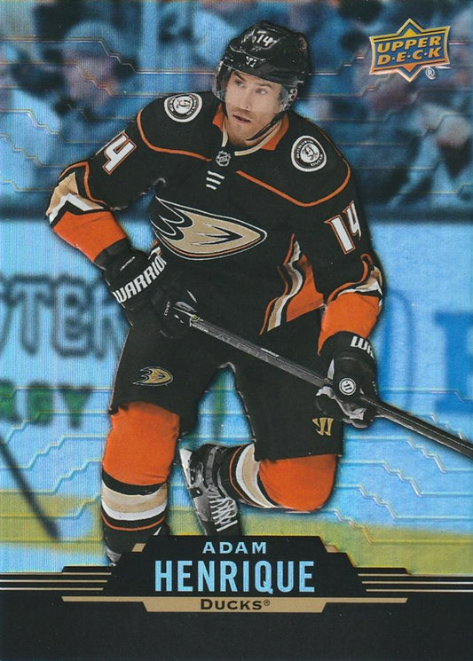 #121 Adam Henrique - Anaheim Ducks - 2020-21 Upper Deck Tim Hortons Hockey