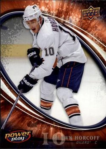 #121 Shawn Horcoff - Edmonton Oilers - 2008-09 Upper Deck Power Play Box Set Hockey