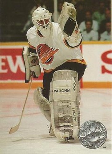 #121 Troy Gamble - Vancouver Canucks - 1991-92 Pro Set Platinum Hockey