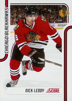#121 Nick Leddy - Chicago Blackhawks - 2011-12 Score Hockey