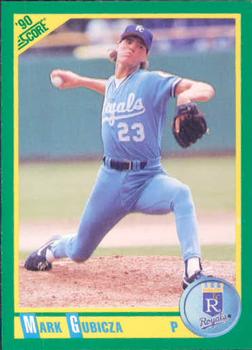 #121 Mark Gubicza - Kansas City Royals - 1990 Score Baseball