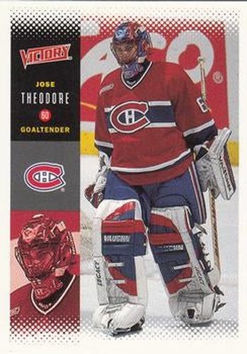 #121 Jose Theodore - Montreal Canadiens - 2000-01 Upper Deck Victory Hockey