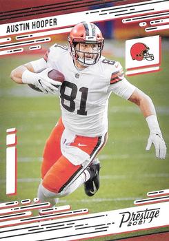 #121 Austin Hooper - Cleveland Browns - 2021 Panini Prestige Football