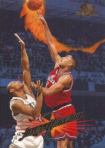 #121 Juwan Howard - Washington Bullets - 1995-96 SkyBox Premium Basketball