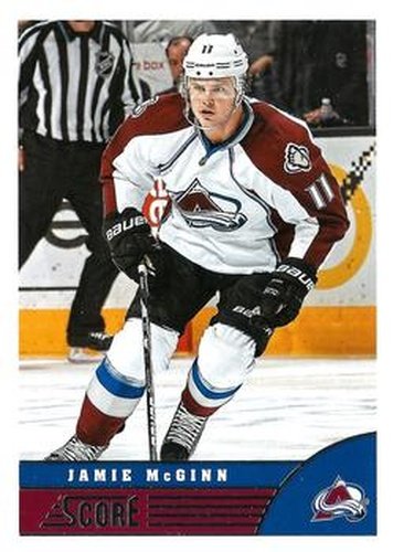 #121 Jamie McGinn - Colorado Avalanche - 2013-14 Score Hockey