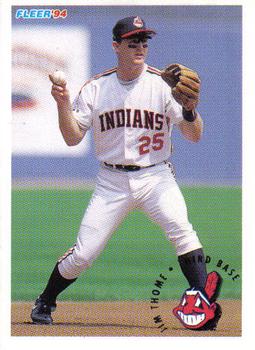 #121 Jim Thome - Cleveland Indians - 1994 Fleer Baseball