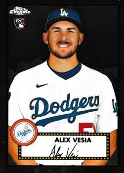 #121 Alex Vesia - Los Angeles Dodgers - 2021 Topps Chrome Platinum Anniversary Baseball