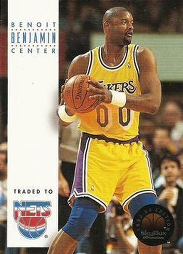 #121 Benoit Benjamin - New Jersey Nets - 1993-94 SkyBox Premium Basketball