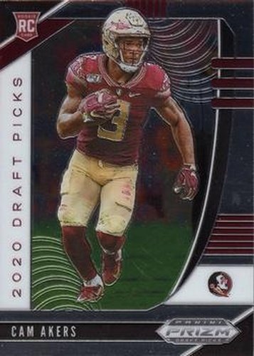 #121 Cam Akers- Florida State Seminoles - 2020 Panini Prizm Draft Picks Football
