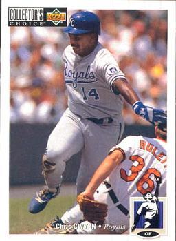#121 Chris Gwynn - Kansas City Royals - 1994 Collector's Choice Baseball