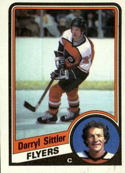 #121 Darryl Sittler - Philadelphia Flyers - 1984-85 Topps Hockey