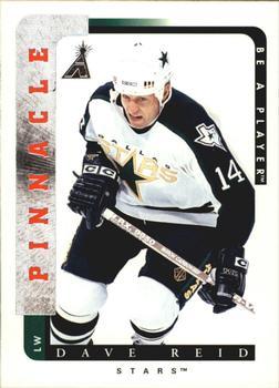 #121 Dave Reid - Dallas Stars - 1996-97 Pinnacle Be a Player Hockey