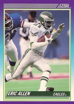 #121 Eric Allen - Philadelphia Eagles - 1990 Score Football