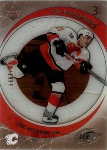 #121 Eric Nystrom - Calgary Flames - 2005-06 Upper Deck Ice Hockey