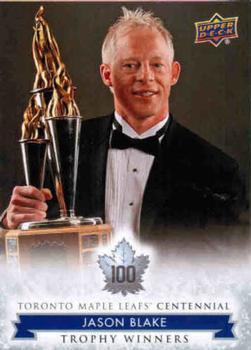 #121 Jason Blake - Toronto Maple Leafs - 2017 Upper Deck Toronto Maple Leafs Centennial Hockey
