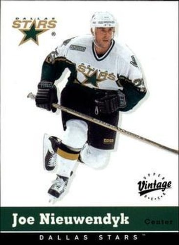 #121 Joe Nieuwendyk - Dallas Stars - 2000-01 Upper Deck Vintage Hockey