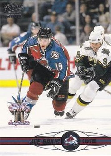 #121 Joe Sakic - Colorado Avalanche - 2000-01 Pacific Hockey
