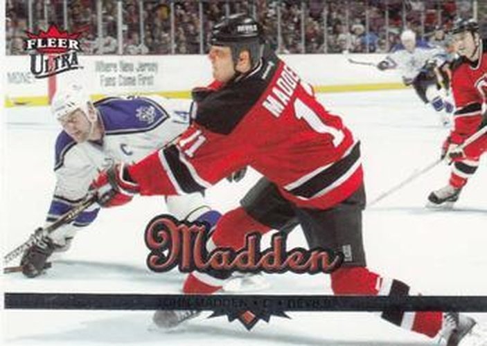 #121 John Madden - New Jersey Devils - 2005-06 Ultra Hockey
