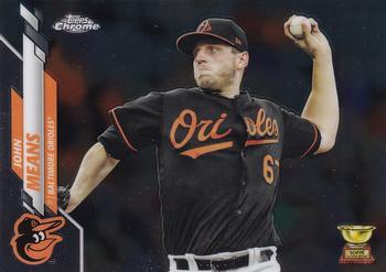 #121 John Means - Baltimore Orioles - 2020 Topps Chrome Baseball