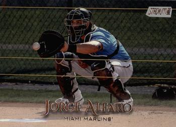 #121 Jorge Alfaro - Miami Marlins - 2019 Stadium Club Baseball