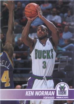 #121 Ken Norman - Milwaukee Bucks - 1994-95 Hoops Basketball