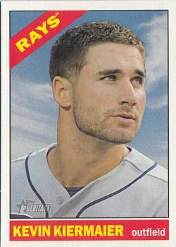 #121 Kevin Kiermaier - Tampa Bay Rays - 2015 Topps Heritage Baseball