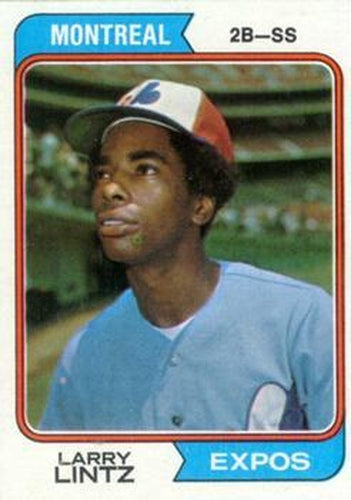 #121 Larry Lintz - Montreal Expos - 1974 Topps Baseball