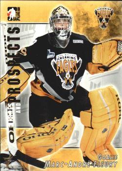 #121 Marc-Andre Fleury - Cape Breton Screaming Eagles - 2004-05 In The Game Heroes and Prospects Hockey