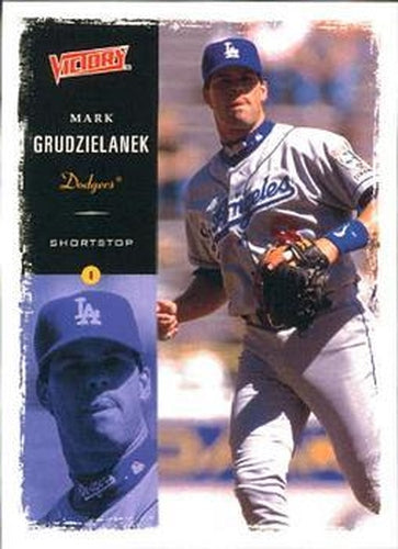 #121 Mark Grudzielanek - Los Angeles Dodgers - 2000 Upper Deck Victory Baseball