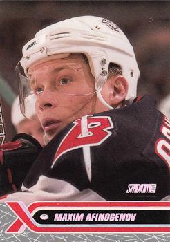 #121 Maxim Afinogenov - Buffalo Sabres - 2000-01 Stadium Club Hockey