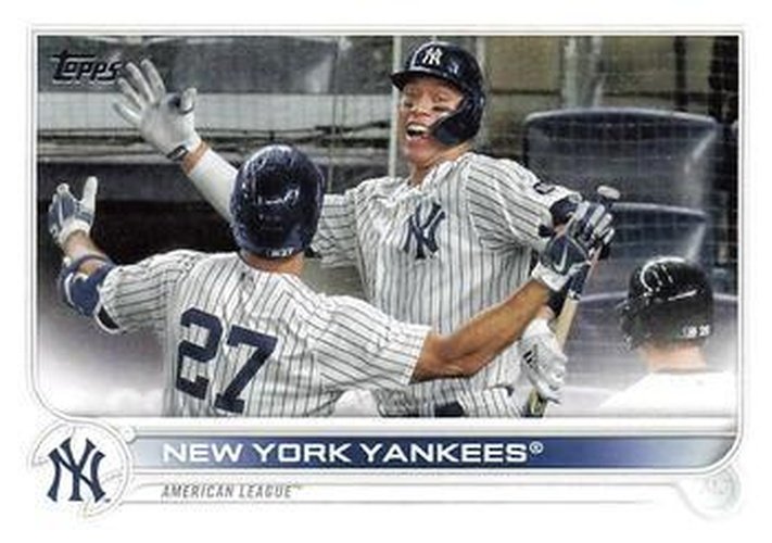 #121 New York Yankees - New York Yankees - 2022 Topps Baseball