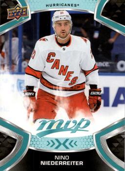 #121 Nino Niederreiter - Carolina Hurricanes - 2021-22 Upper Deck MVP Hockey