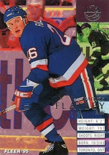 #121 Patrick Flatley - New York Islanders - 1994-95 Fleer Hockey