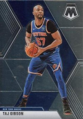 #121 Taj Gibson - New York Knicks - 2019-20 Panini Mosaic Basketball