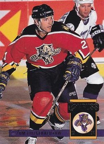#121 Tom Fitzgerald - Florida Panthers - 1993-94 Donruss Hockey
