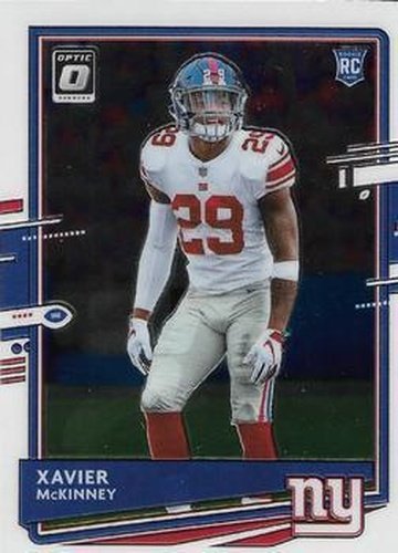 #121 Xavier McKinney - New York Giants - 2020 Donruss Optic Football