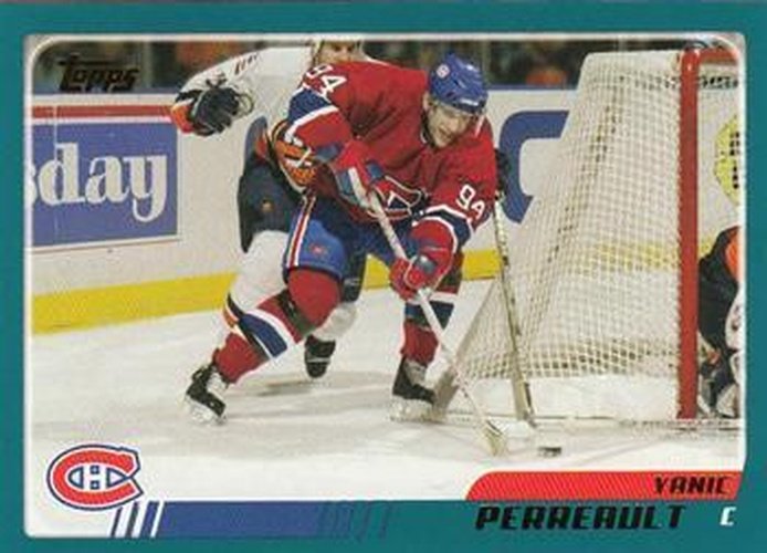 #121 Yanic Perreault - Montreal Canadiens - 2003-04 Topps Hockey