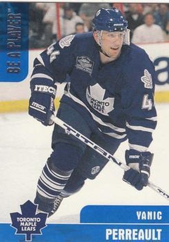 #121 Yanic Perreault - Toronto Maple Leafs - 1999-00 Be a Player Memorabilia Hockey