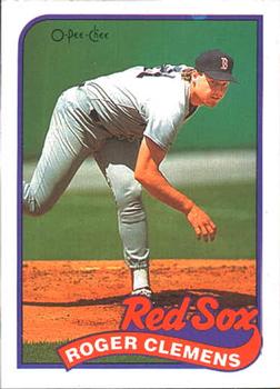 #121 Roger Clemens - Boston Red Sox - 1989 O-Pee-Chee Baseball