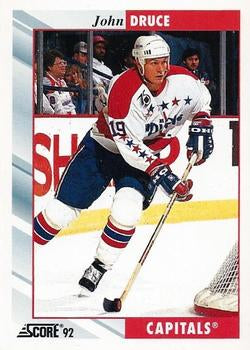 #121 John Druce - Washington Capitals - 1992-93 Score USA Hockey