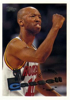 #121 Sam Cassell - Houston Rockets - 1995-96 Topps Basketball