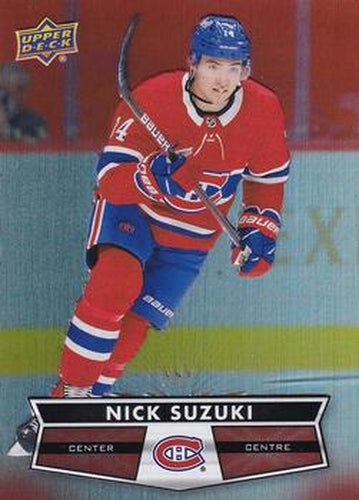 #121 Nick Suzuki - Montreal Canadiens - 2021-22 Upper Deck Tim Hortons Hockey