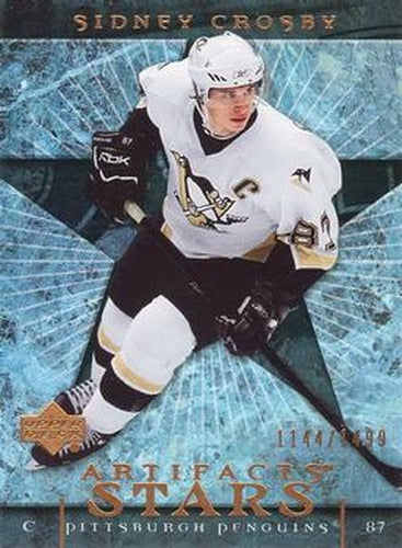 #121 Sidney Crosby - Pittsburgh Penguins - 2007-08 Upper Deck Artifacts Hockey