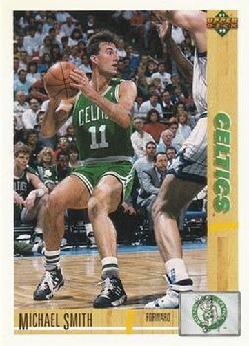 #121 Michael Smith - Boston Celtics - 1991-92 Upper Deck Basketball