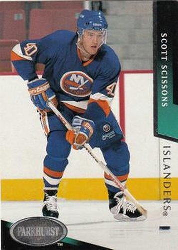 #121 Scott Scissons - New York Islanders - 1993-94 Parkhurst Hockey