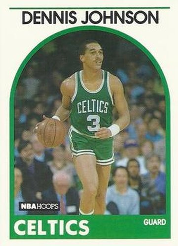 #121 Dennis Johnson - Boston Celtics - 1989-90 Hoops Basketball