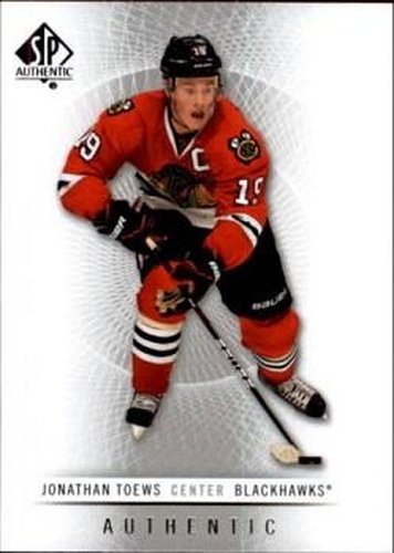 #121 Jonathan Toews - Chicago Blackhawks - 2012-13 SP Authentic Hockey