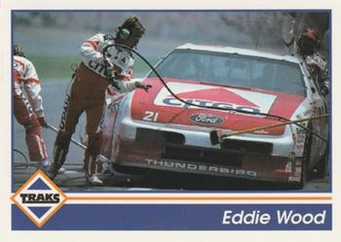 #121 Eddie Wood - Wood Brothers Racing - 1992 Traks Racing